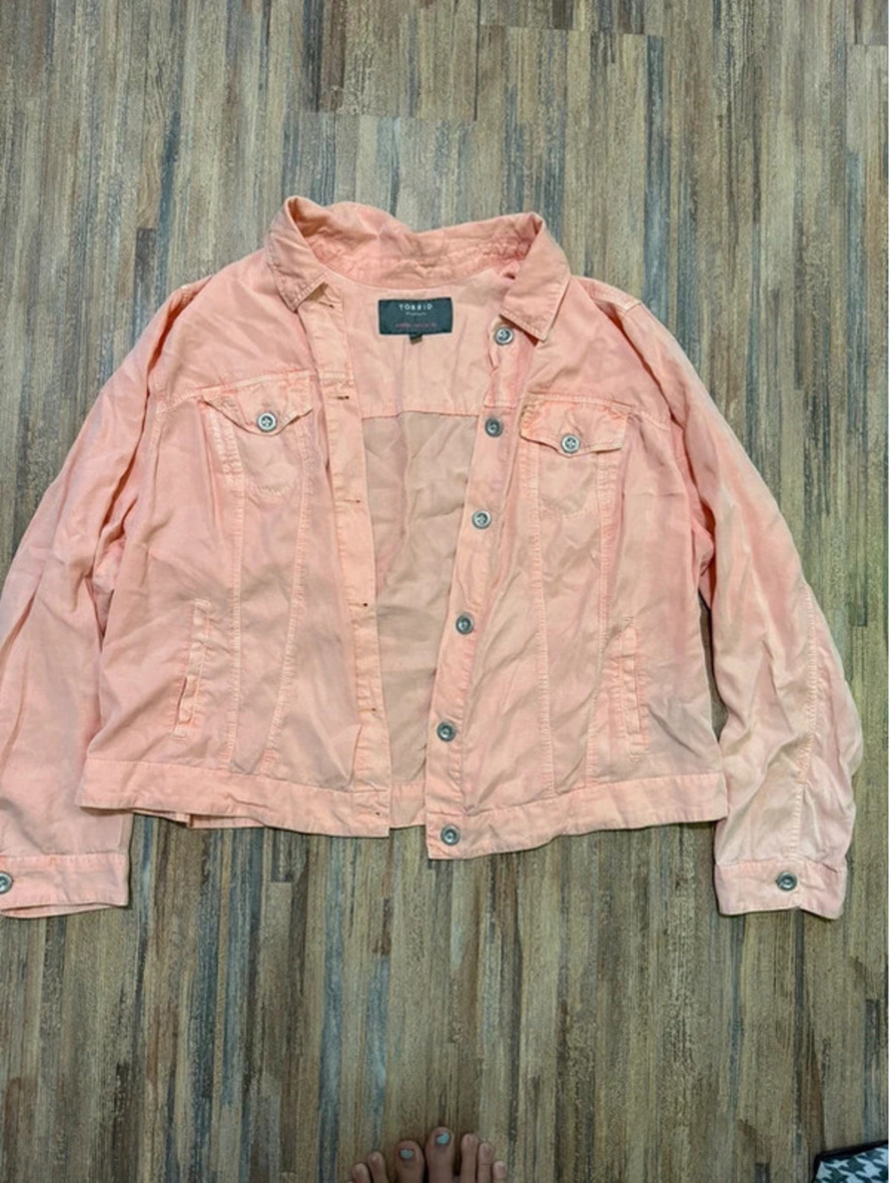Torrid lightweight jacket size 2
